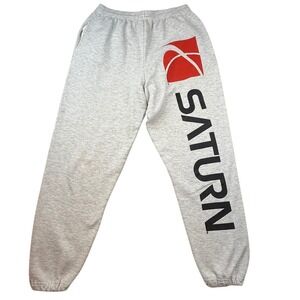 Vtg Swingster Saturn Sweatpants Gray Heather USA Mens Large 90s street -spots